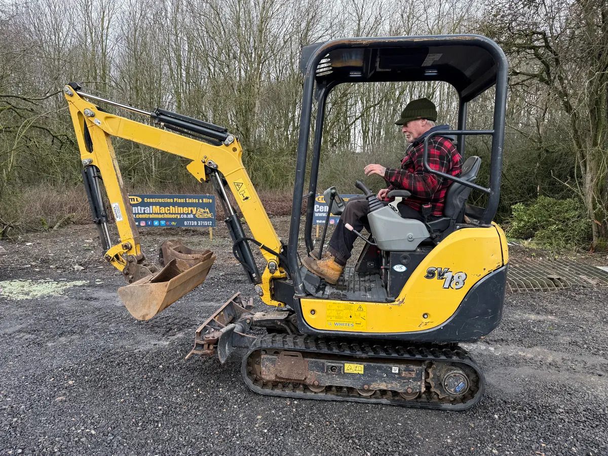 2019 Yanmar SV18 Mini Excavator