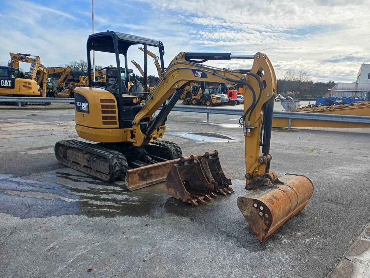 2018 Caterpillar 302.7DCR Crawler Excavator