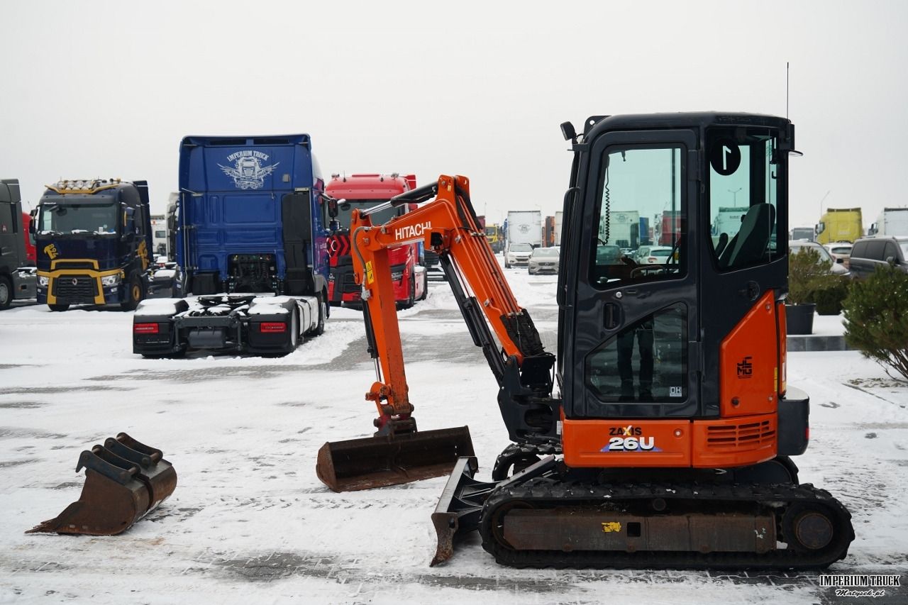 2022 Hitachi ZX26U-6 Mini Excavator