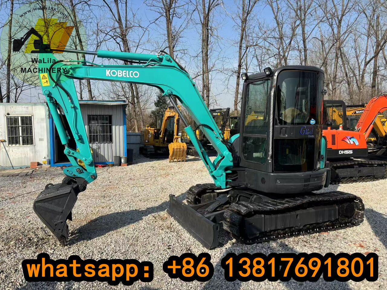 2024 Kobelco SK55SR Minigraafmachine