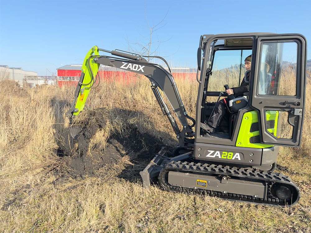 2025 Zaox ZA28A Mini Excavator