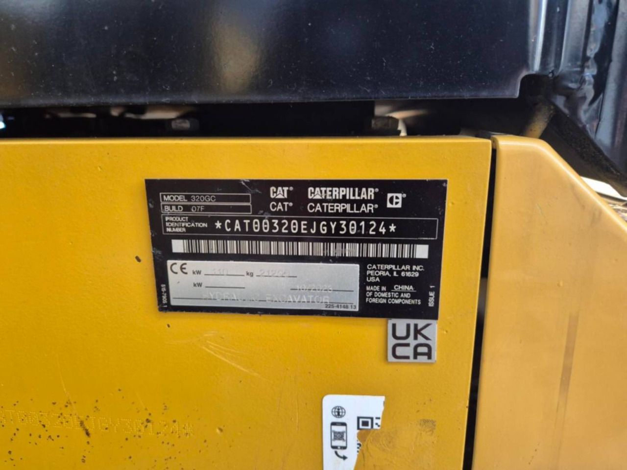 2023 Caterpillar 320GC Crawler Excavator