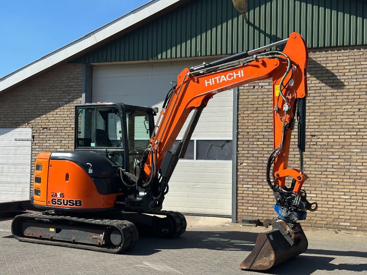 2015 Hitachi ZX65USB-5A Mini Excavator
