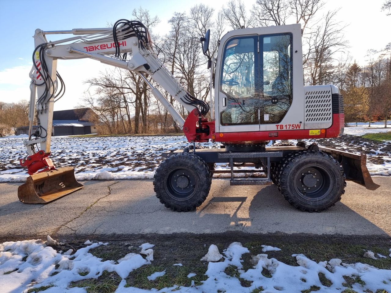 2013 Takeuchi TB175 W Wheel Excavator