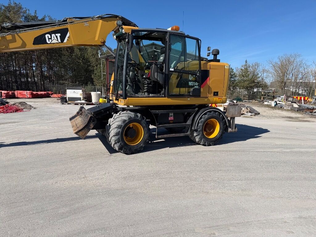 2016 Caterpillar 314 F Wheel Excavator