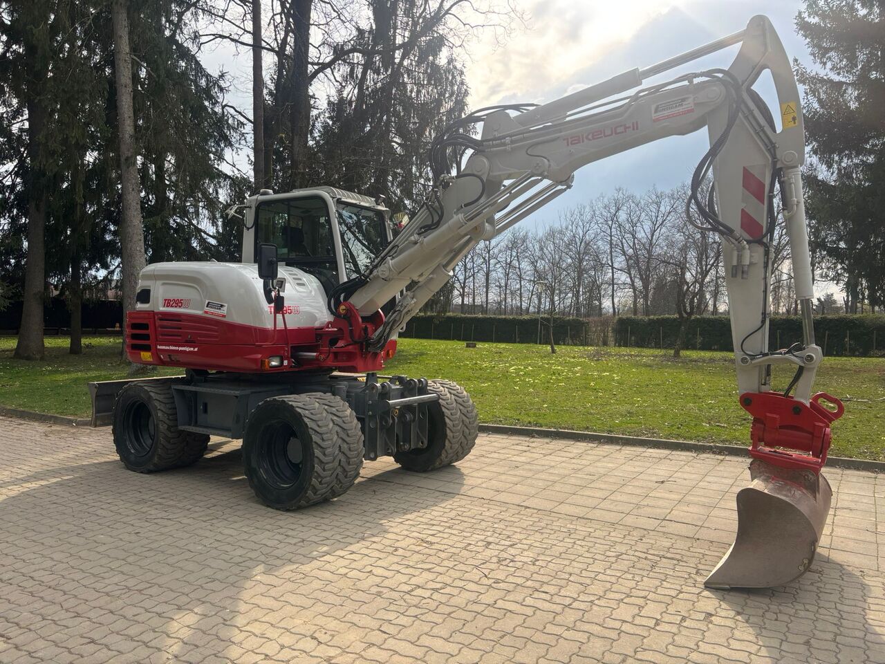 2020 Takeuchi TB295W Wheel Excavator