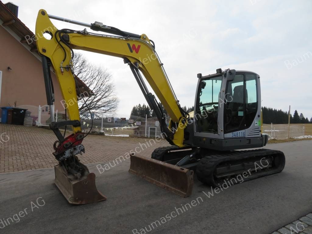 2017 Wacker Neuson EZ80 Mini Excavator