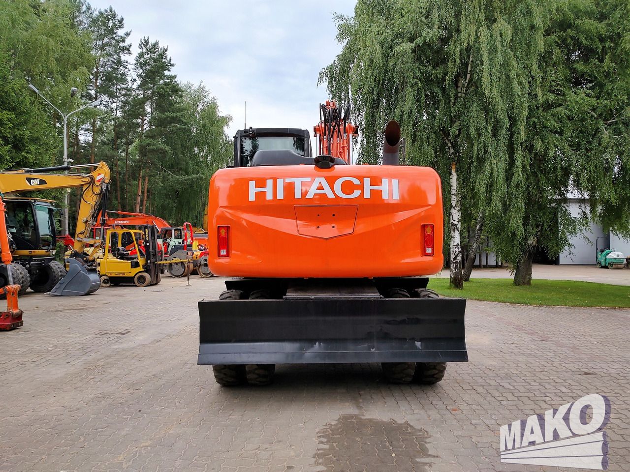 2016 Hitachi ZX140W-5 Wheel Excavator