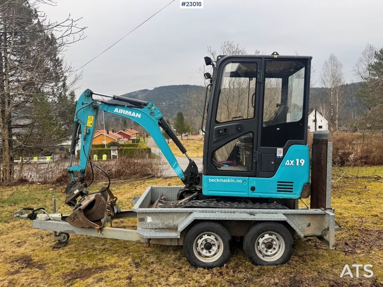 2018 Airman AX19-6A Mini Excavator