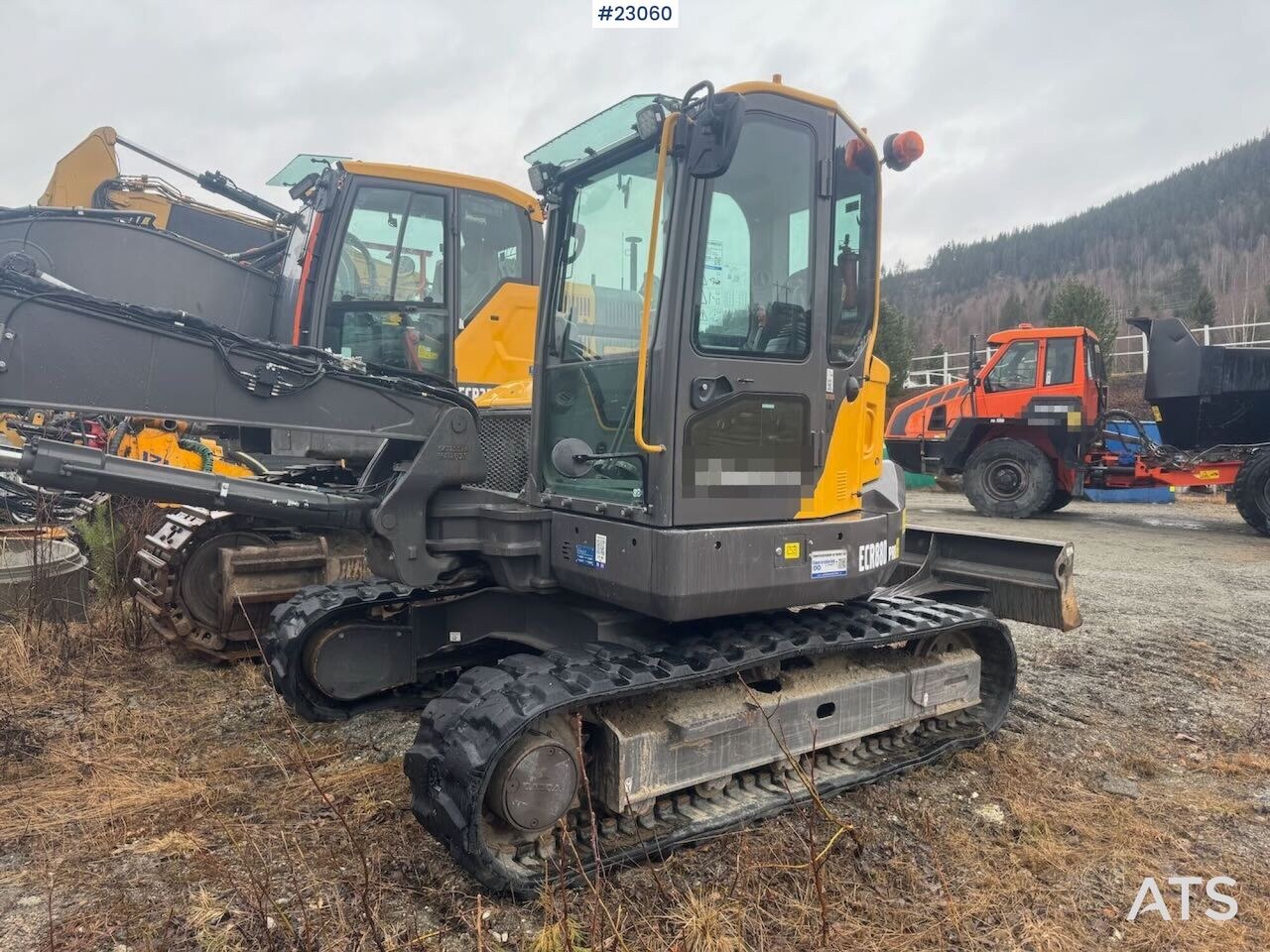2022 Volvo ECR88D Crawler Excavator