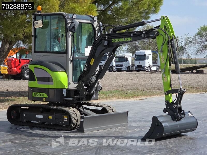 2024 Zoomlion ZE26GU Mini Excavator
