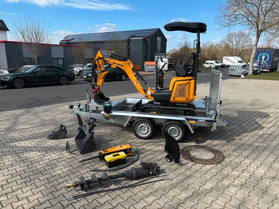 Berger Kraus BK1350JSR Mini Excavator