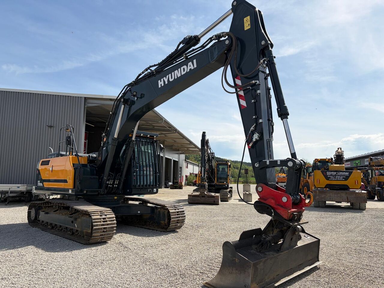 2022 Hyundai HX210AL Crawler Excavator
