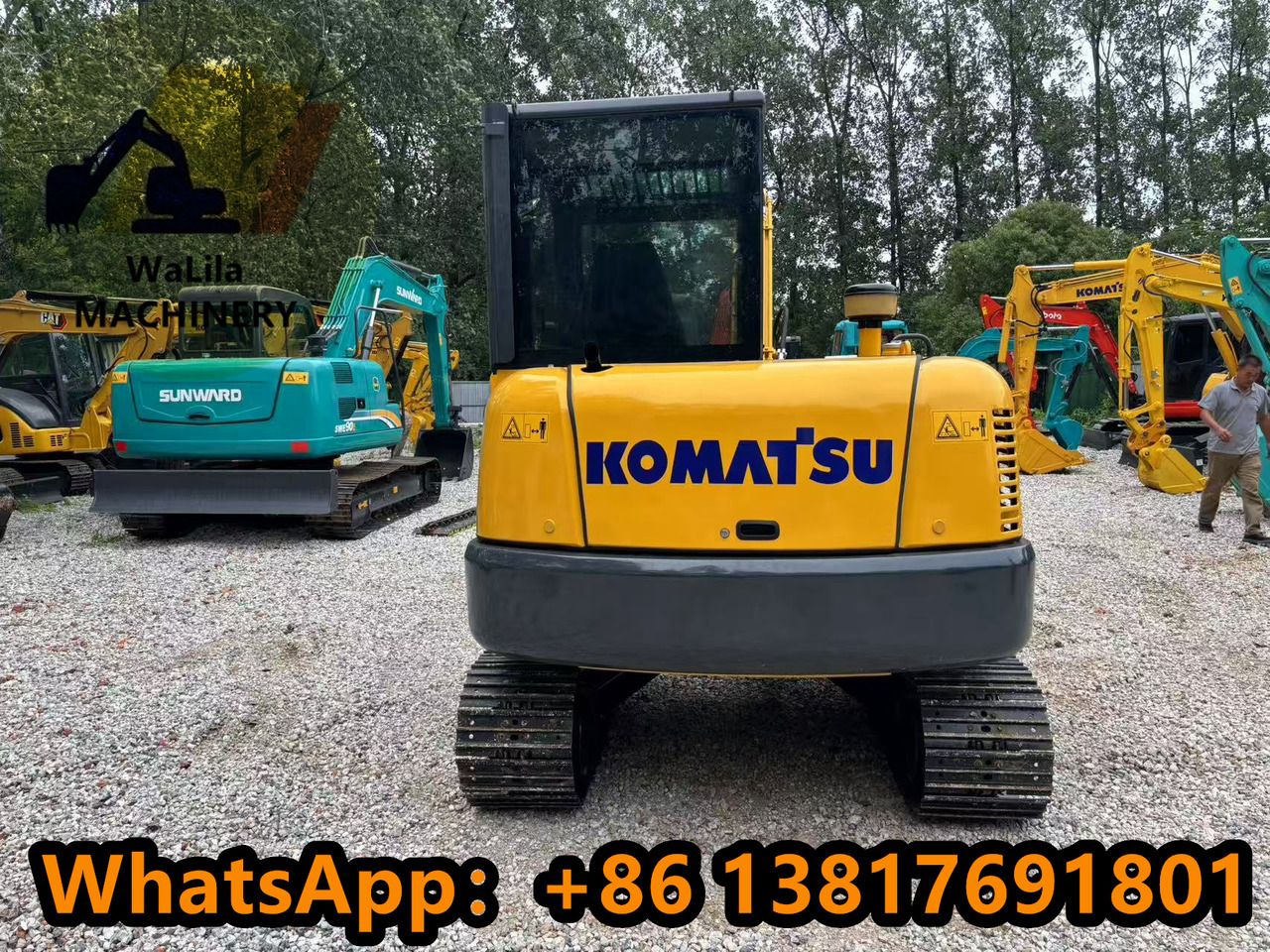 2023 Komatsu PC56-7 Mini Excavator