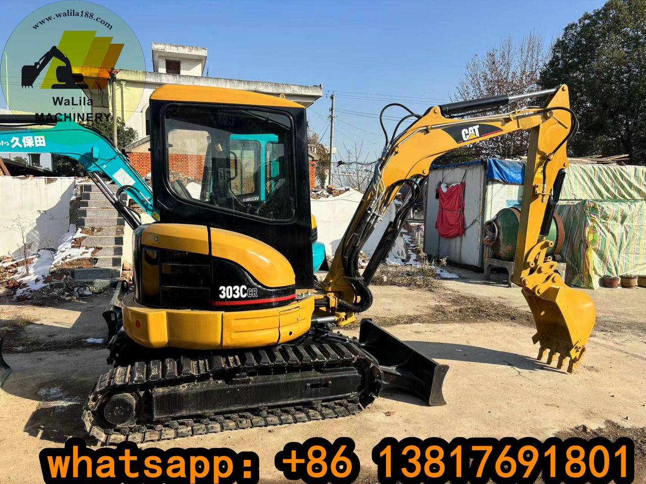 2023 Caterpillar 303CCR Mini Excavator