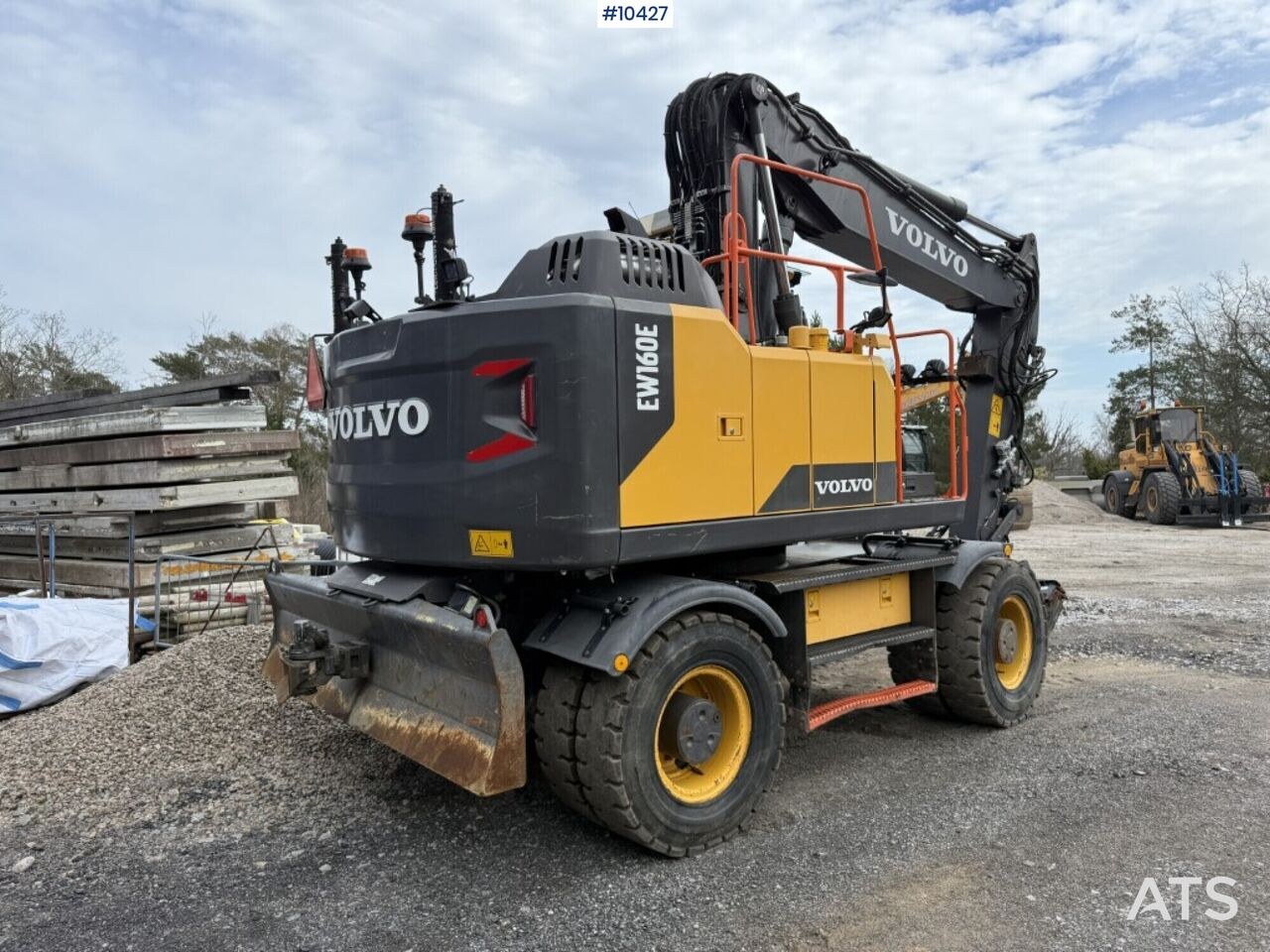 2018 Volvo EW160E Wheel Excavator