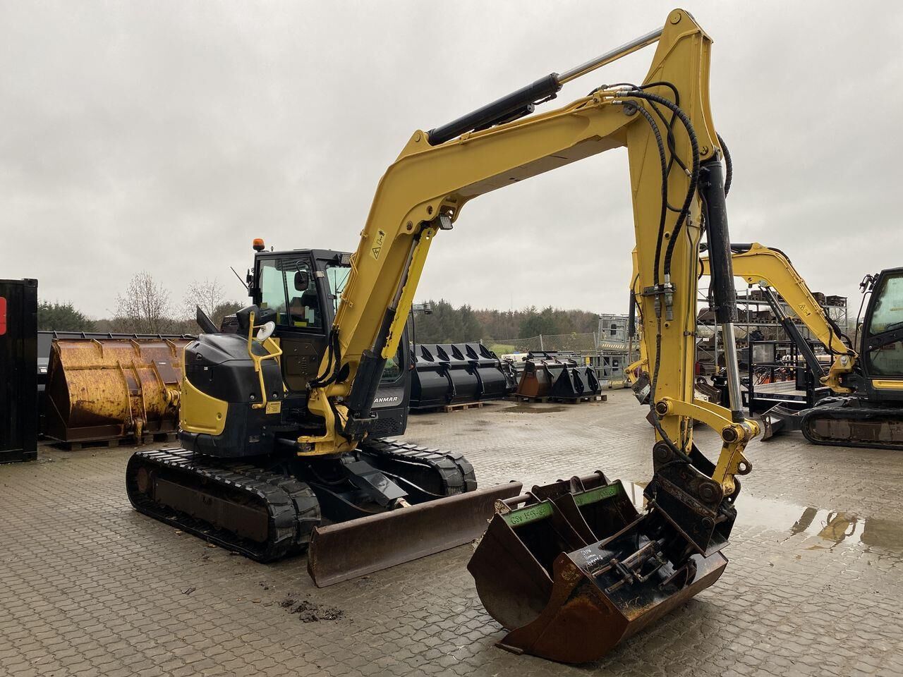 2017 Yanmar VIO80-1A Mini Excavator