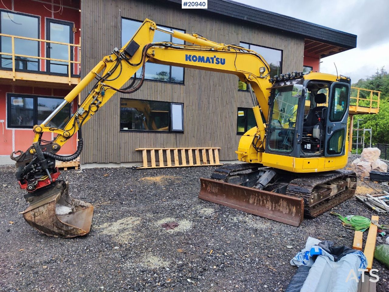 2017 Komatsu PC78US-10 Crawler Excavator