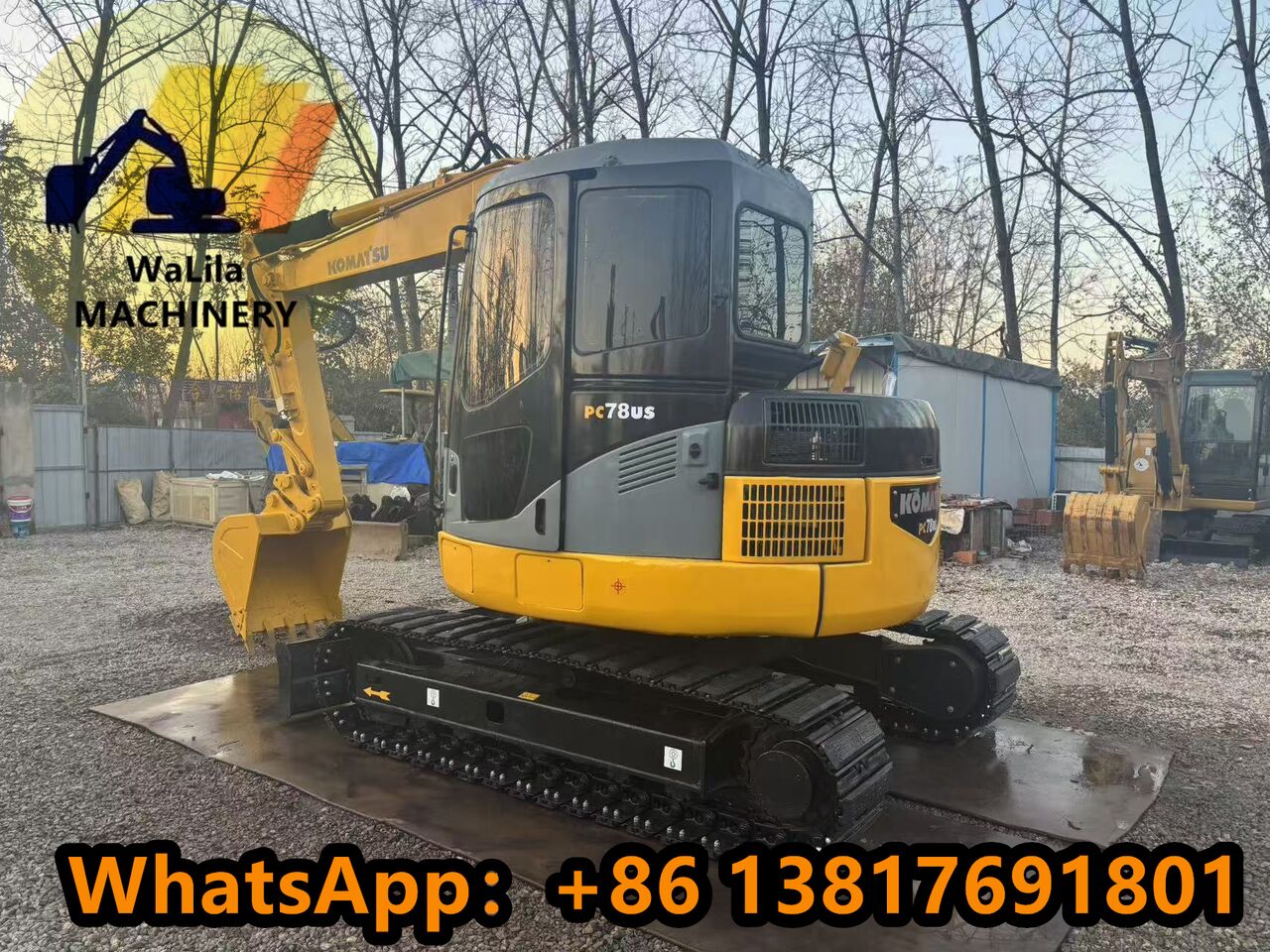2024 Komatsu PC78US Mini Excavator
