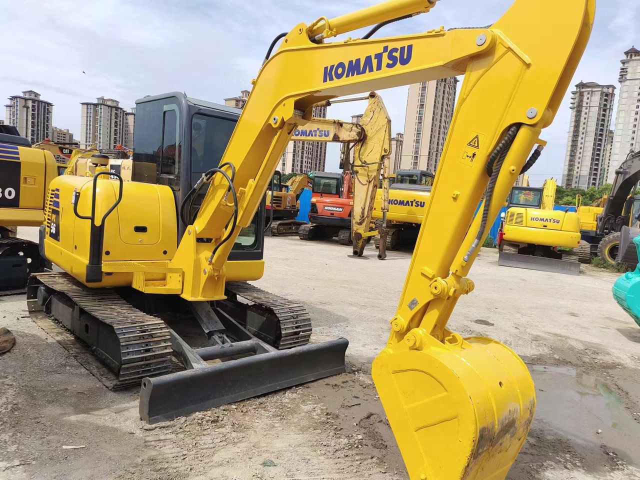 2020 Komatsu PC56-7 Mini Excavator