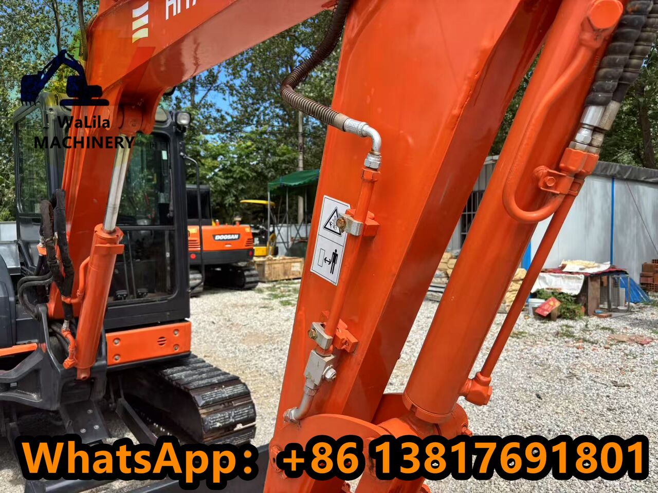 2024 Hitachi ZX50 Minigraafmachine