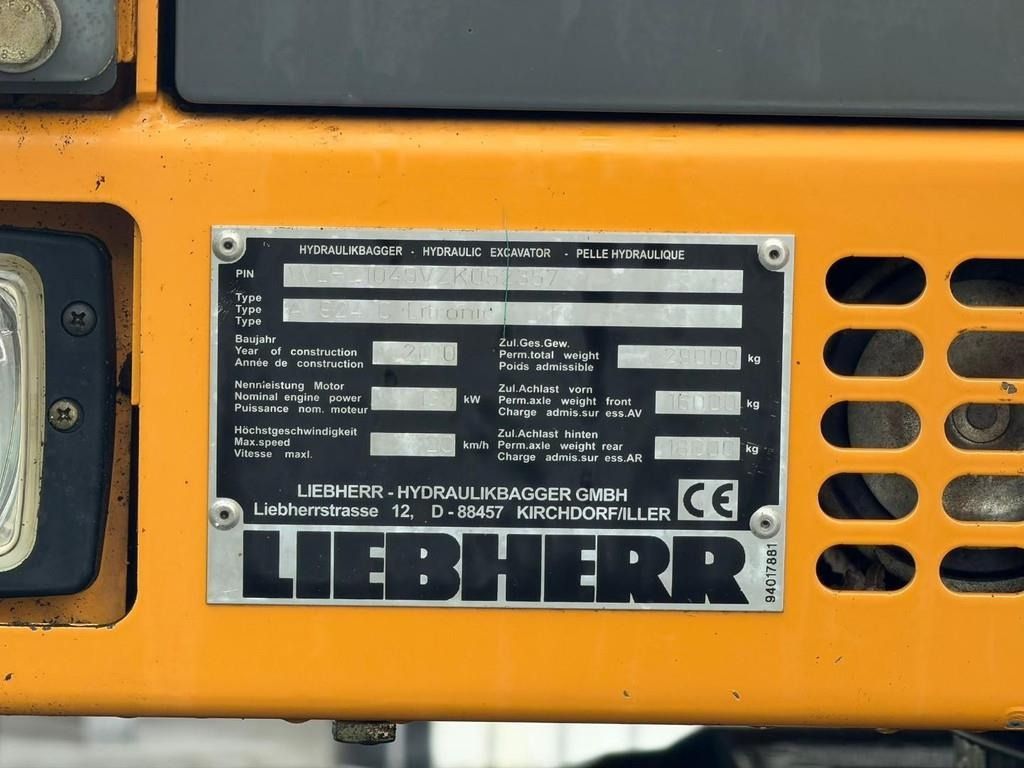 2010 Liebherr A924C Material Handler