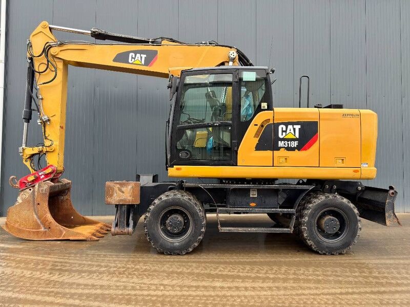 2015 Caterpillar M318F Wheel Excavator