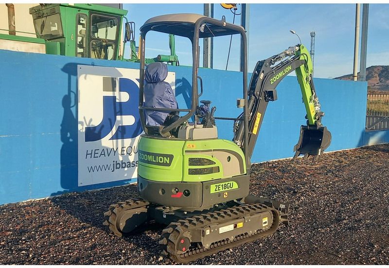 2025 Zoomlion ZE18GU Mini Excavator