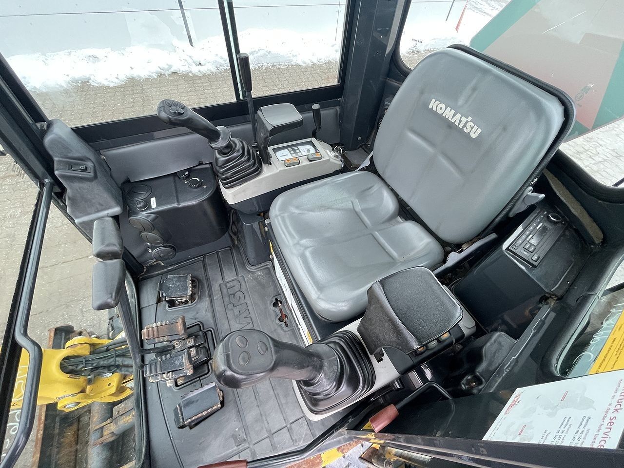 2018 Komatsu PC16R-3 Mini Excavator