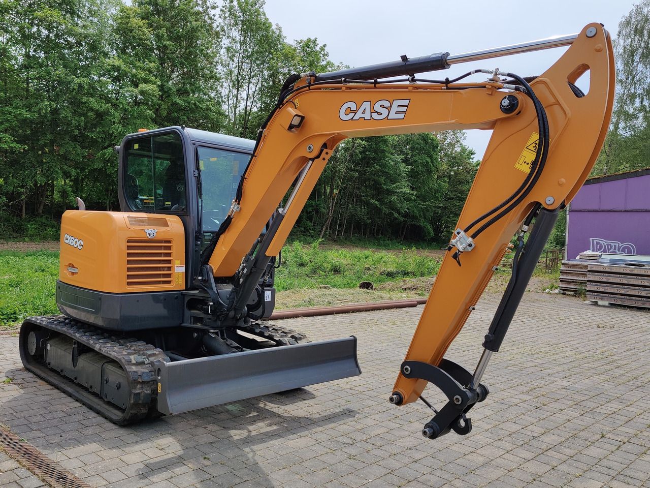 2022 CASE CX60C Mini Excavator