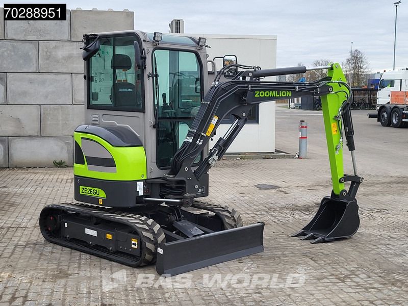 2025 Zoomlion ZE26GU Mini Excavator