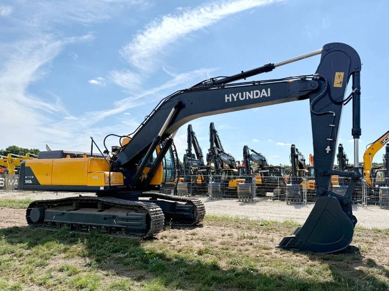 2025 Hyundai R340L SMART Crawler Excavator