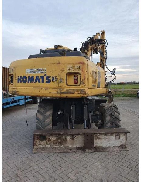 2006 Komatsu PW180-7K Excavator pe roți