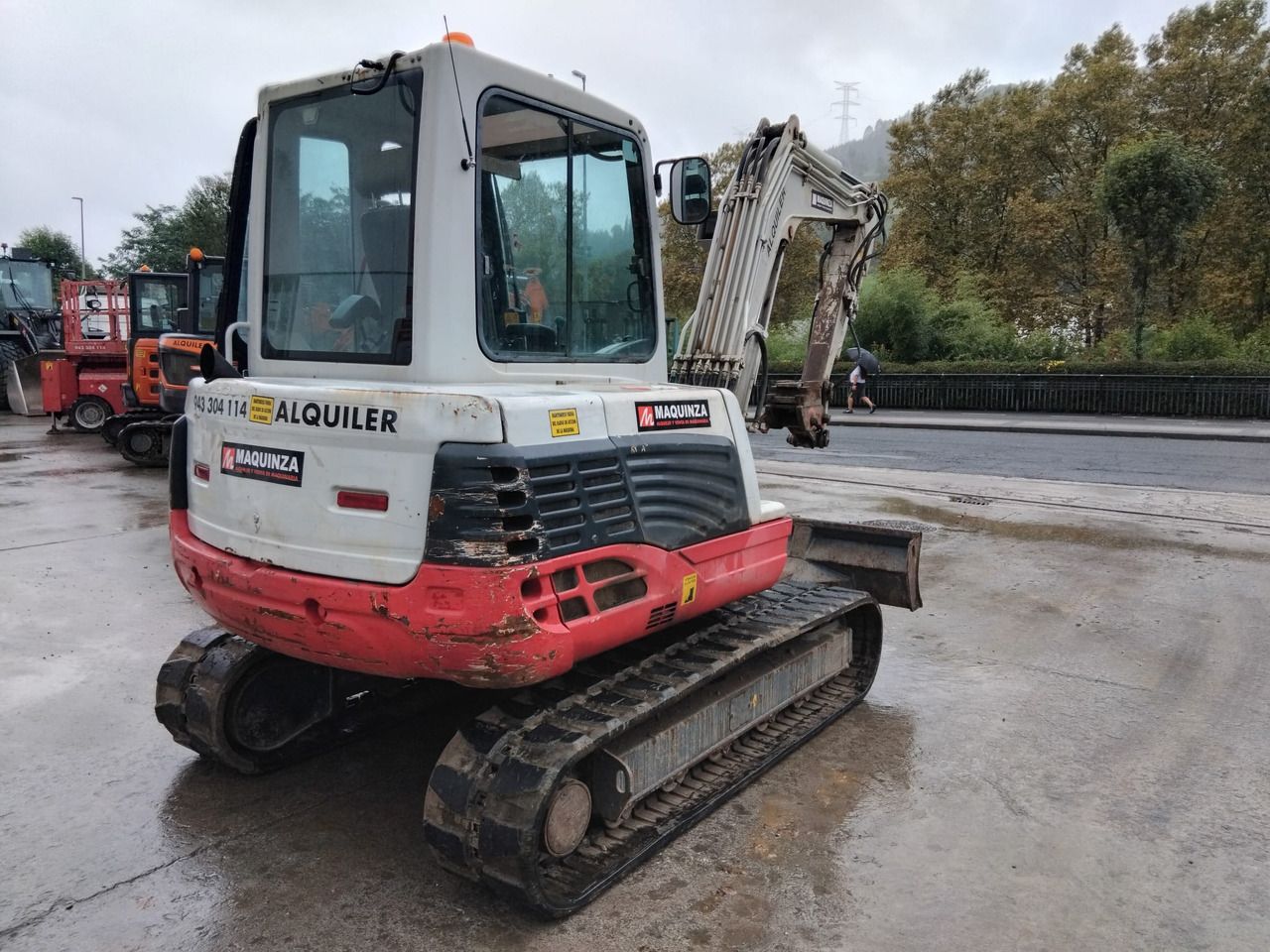 2016 Takeuchi TB250 Mini Excavator