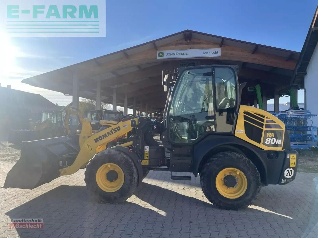 2016 Komatsu WA80M-7 Mini Excavator