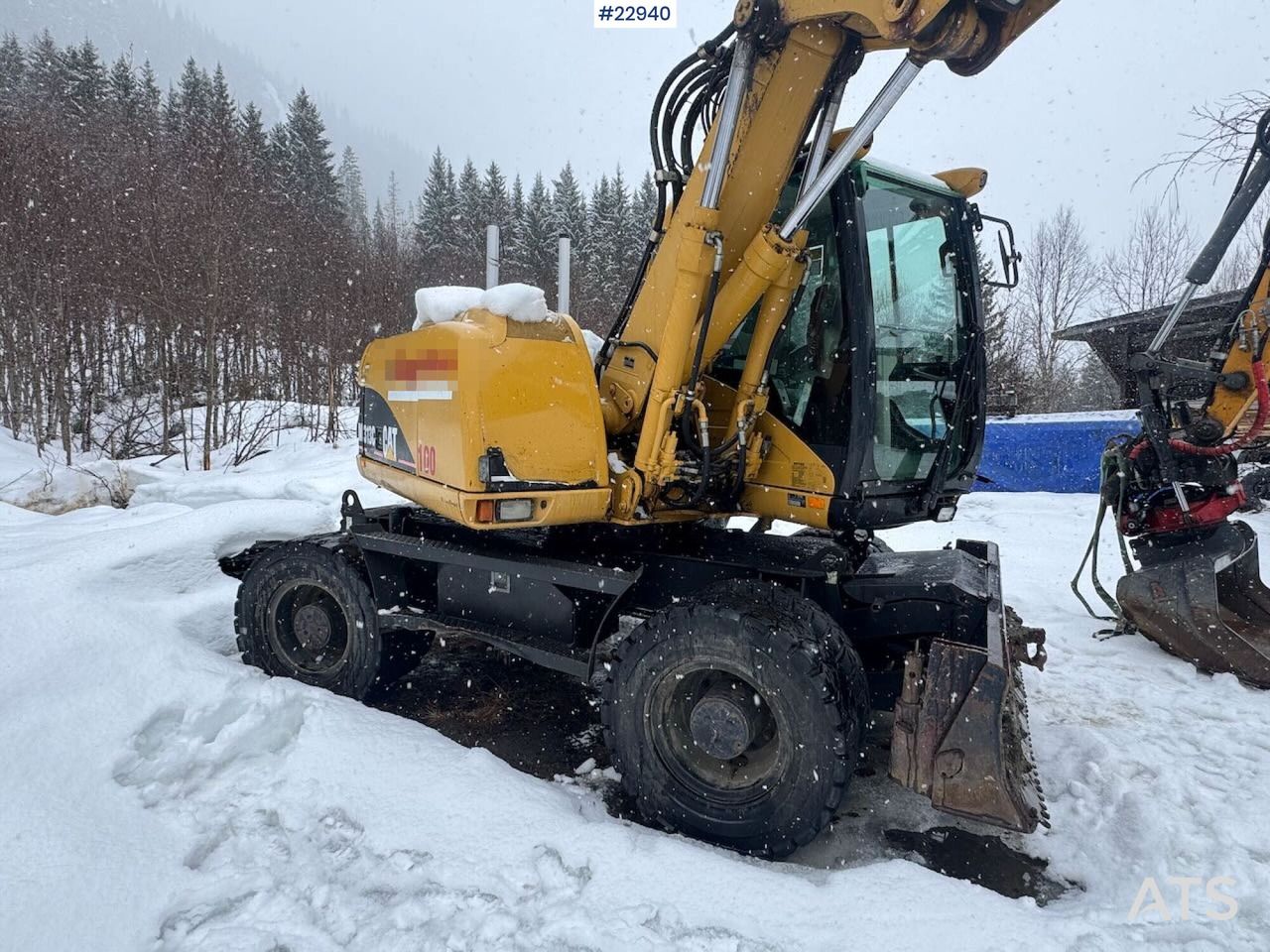 2005 Caterpillar M313C Wheel Excavator