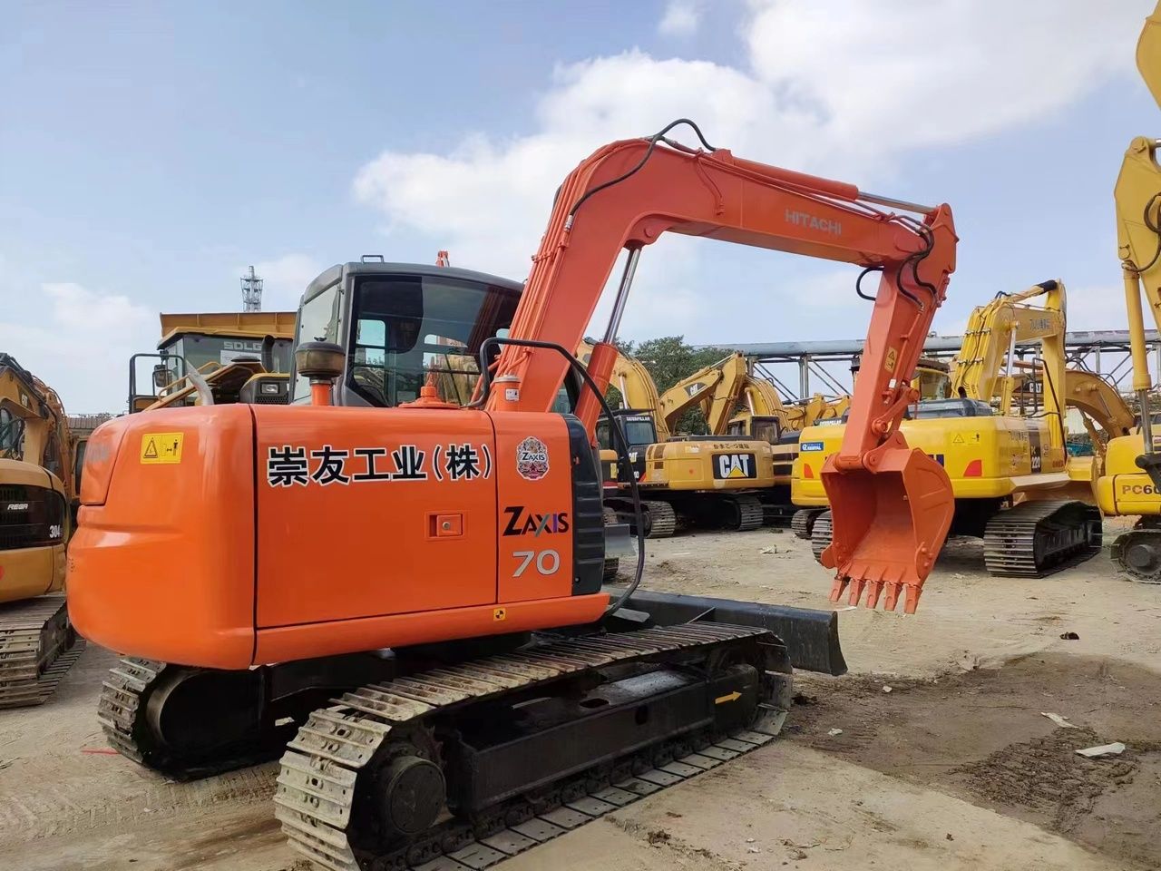 2018 Hitachi ZX70 Mini Excavator
