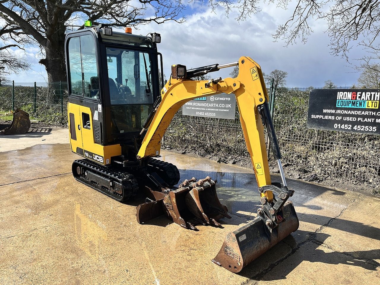 2021 JCB 16C-1 Mini Excavator