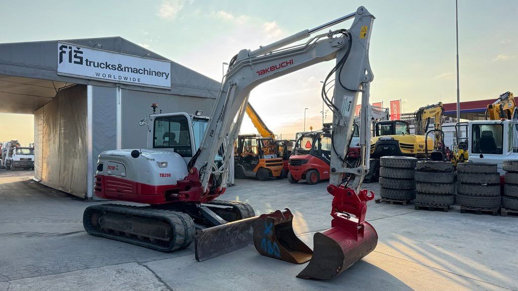 2018 Takeuchi TB290 Mini Excavator