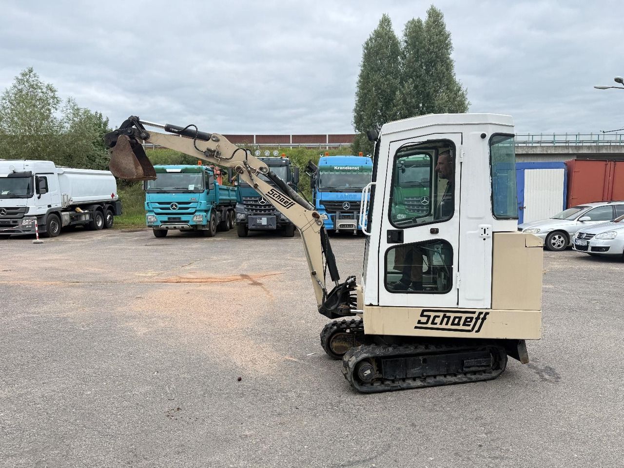 1995 Schaeff HR 12 Mini Excavator