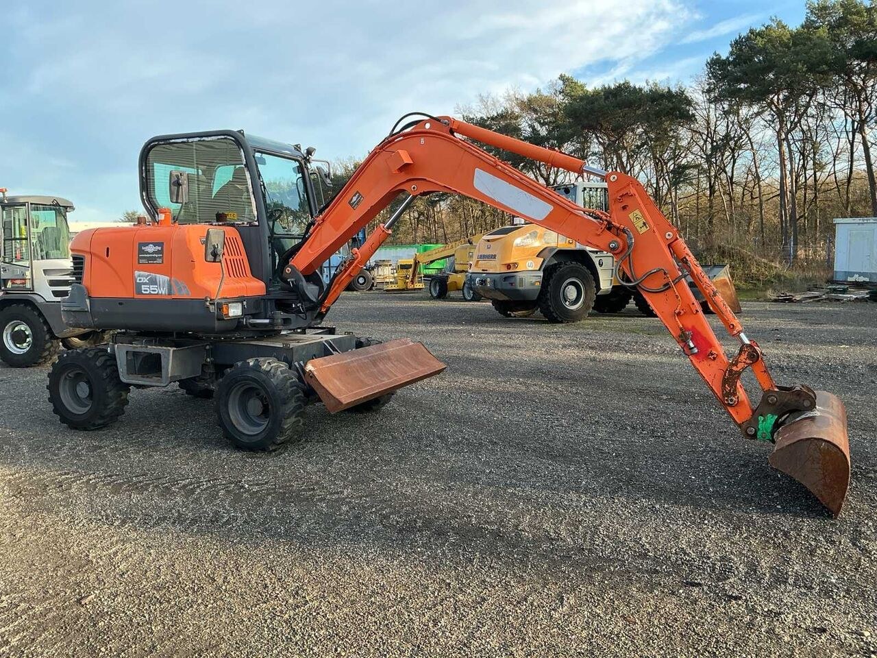2015 Doosan DX55W Mini Excavator