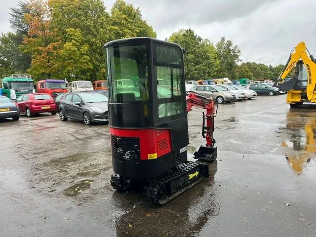 New 2025 Vicsec VC13C Mini Excavator 2025 Vicsec VC13C mini excavator rear view