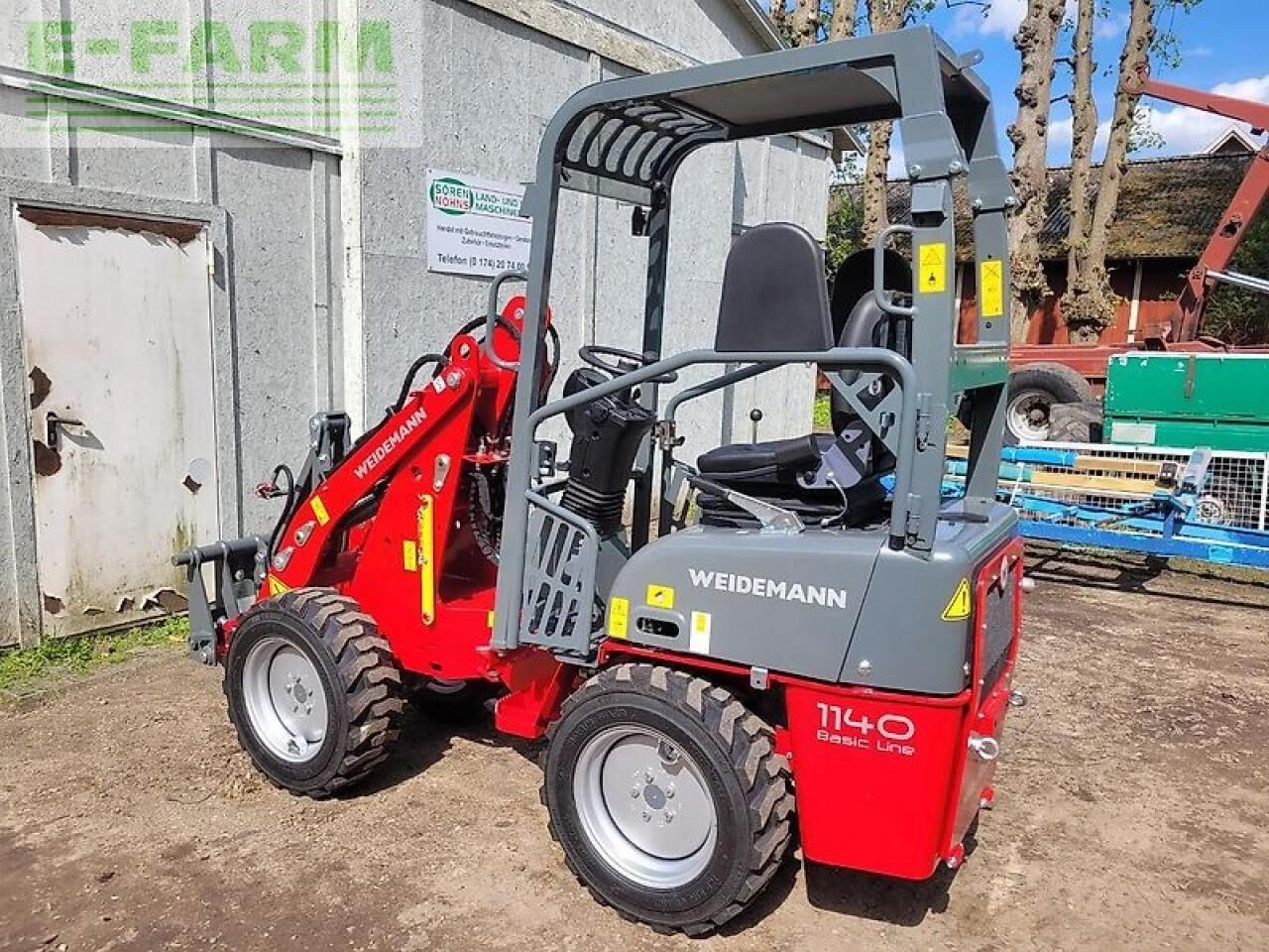 2022 Weidemann 1140 BASIC Mini Excavator