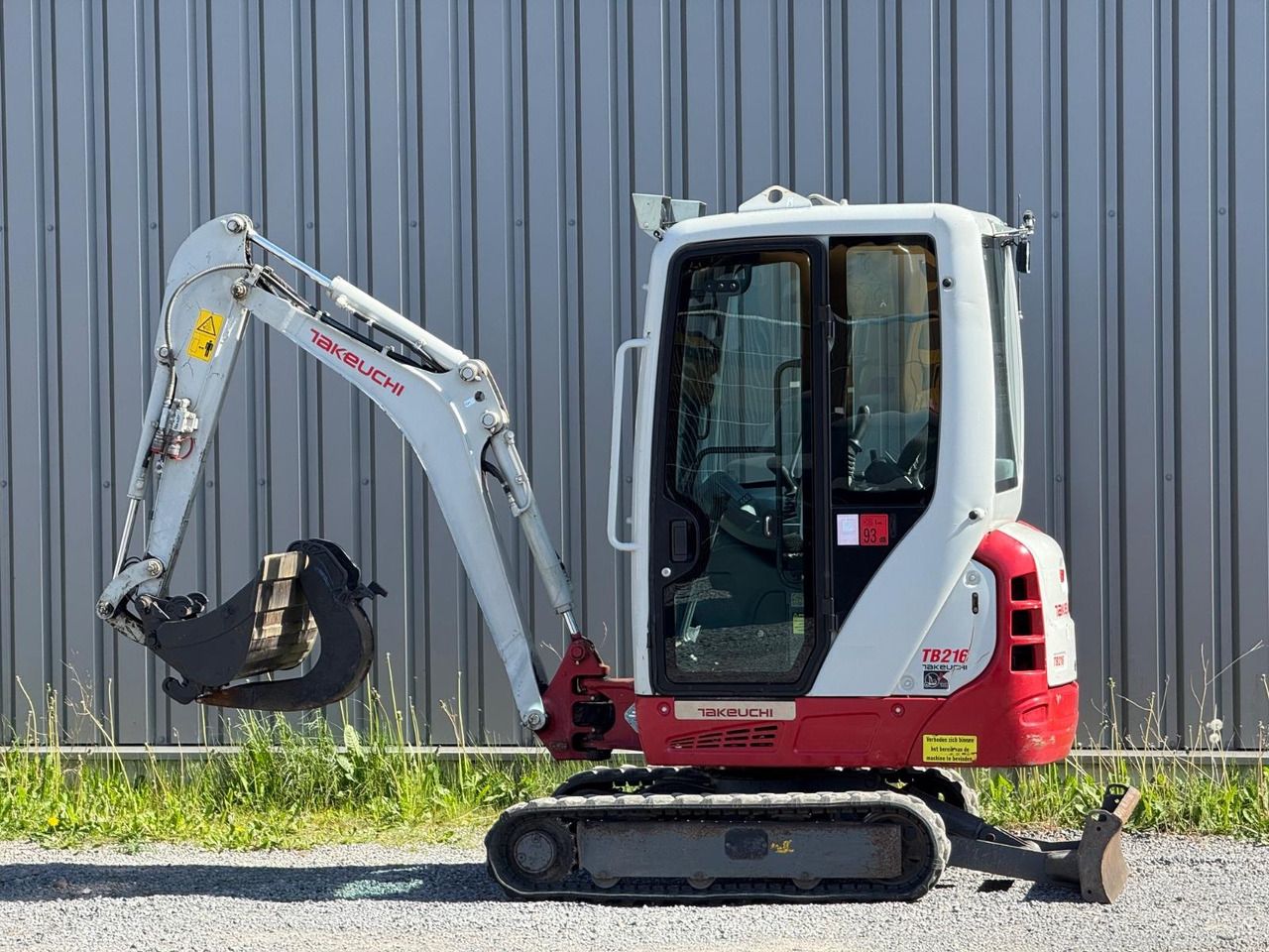 2020 Takeuchi TB216 Mini Excavator