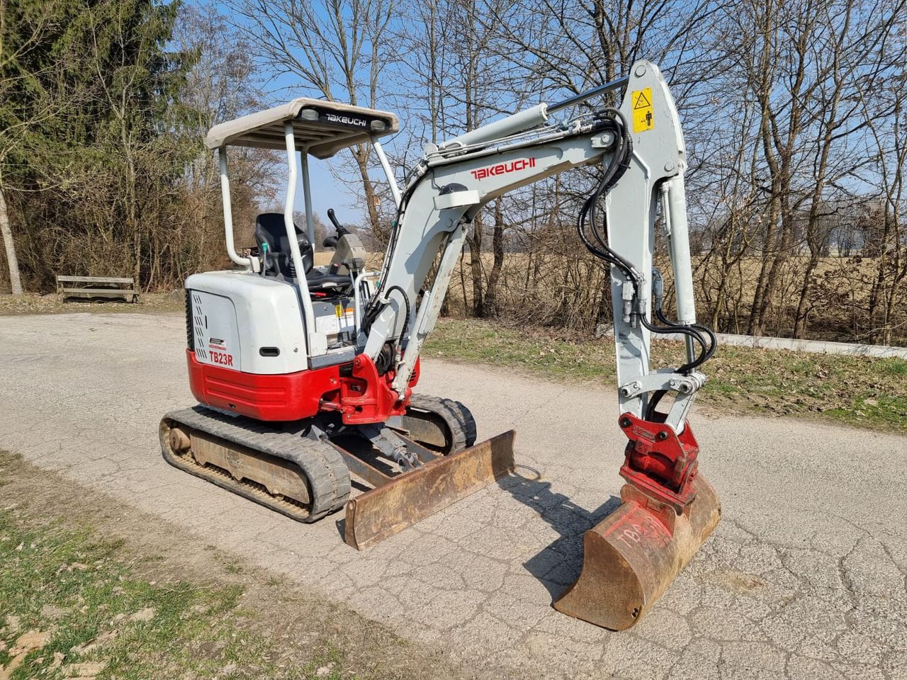 2018 Takeuchi TB23R Mini Excavator
