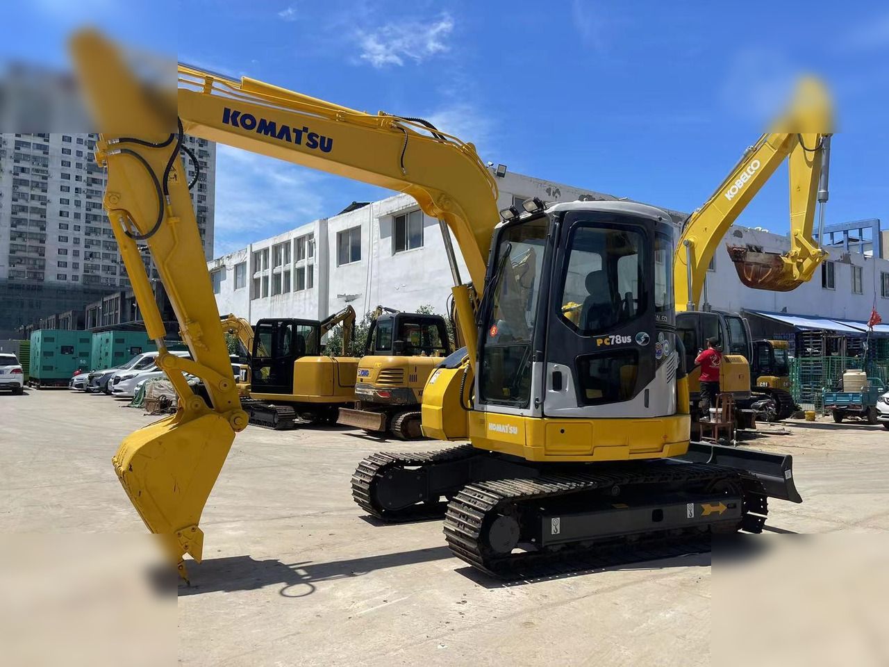 2016 Komatsu PC78US-6 Crawler Excavator