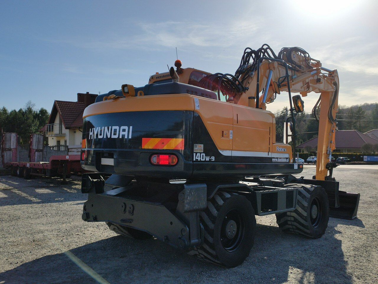 2014 Hyundai R140W-9 Wheel Excavator