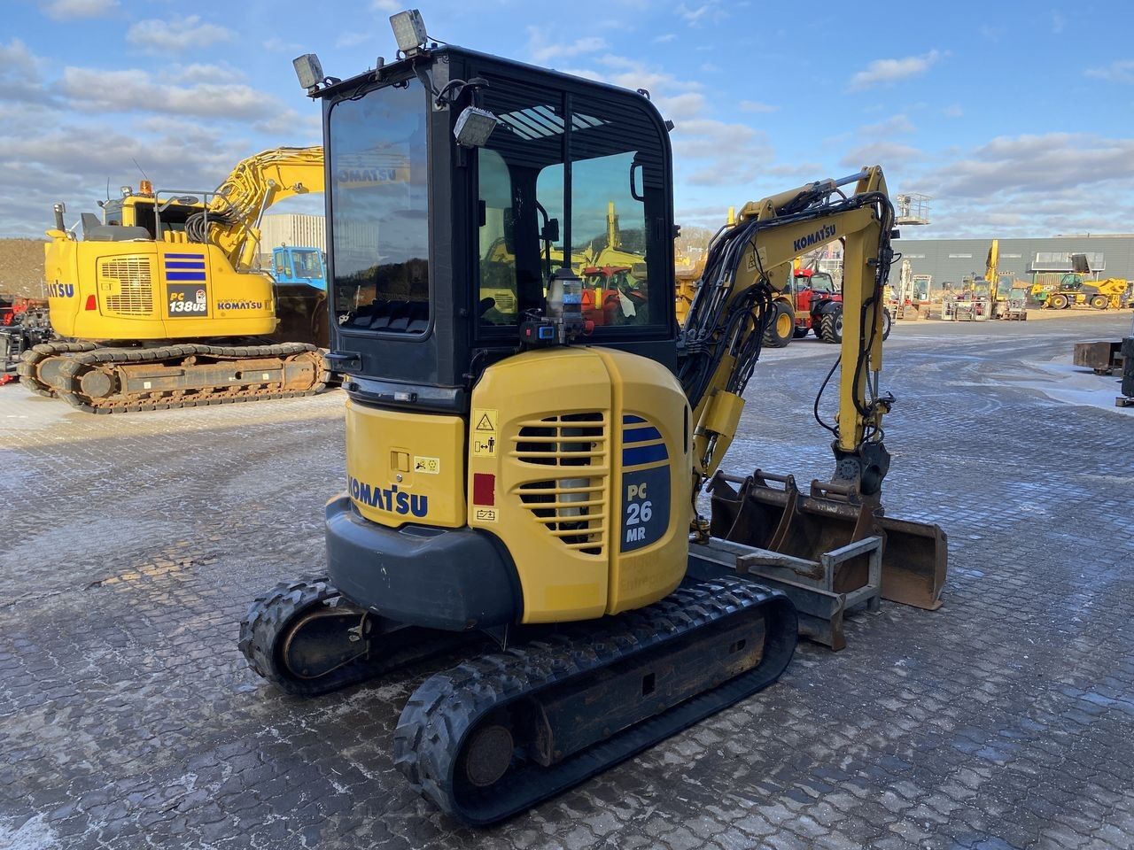 2018 Komatsu PC26MR-3 Mini Excavator