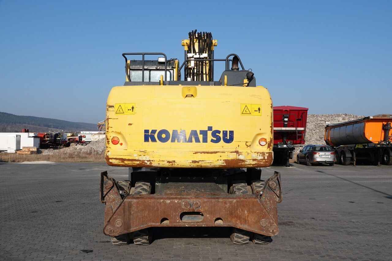 2017 Komatsu PW180-10 Wheel Excavator