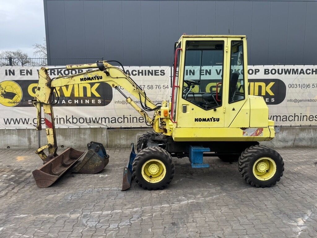 1992 Komatsu PC30 Wheel Excavator